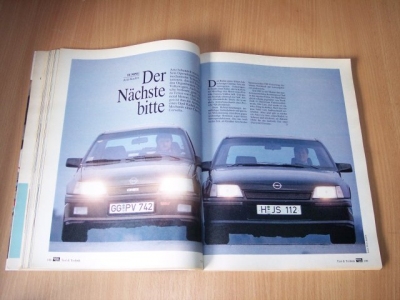 AMS 07/1989 Das Überauto Opel Kadett von Artz mit 306PS Corvette 